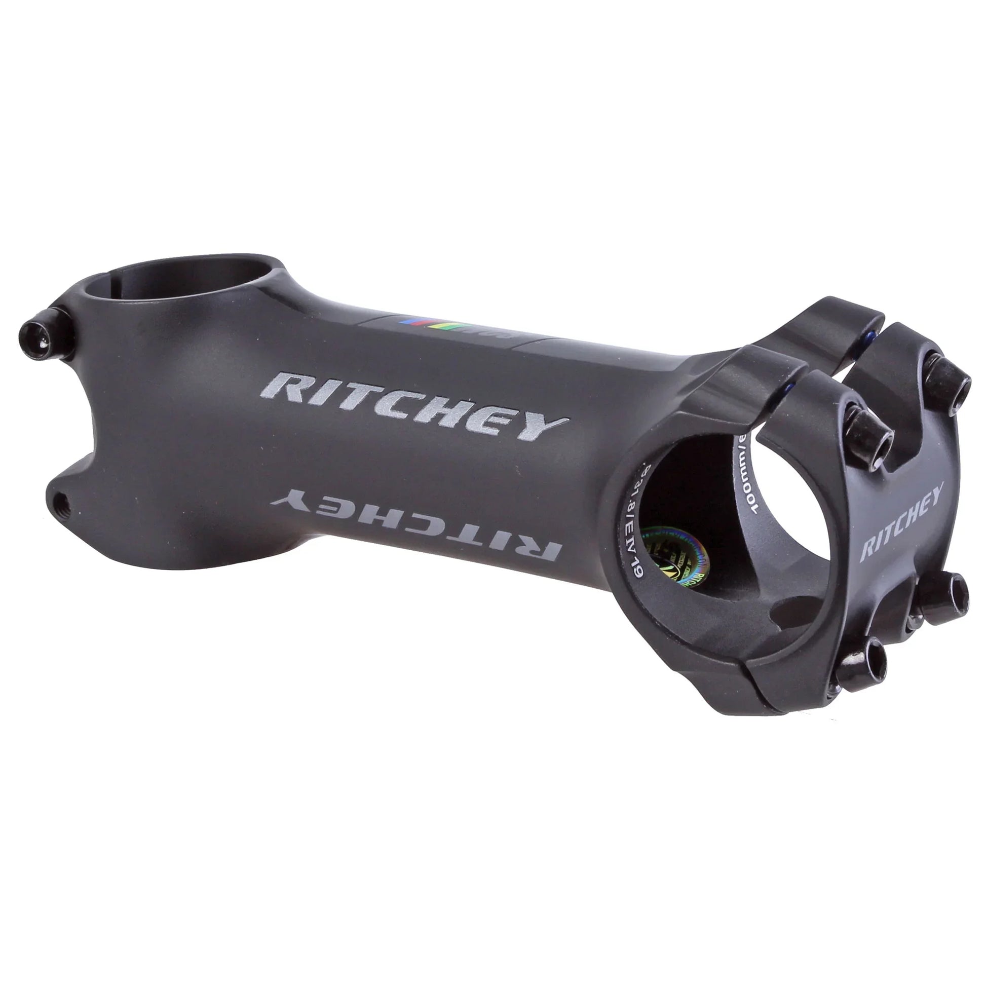 WCS C220 Stem - 120mm 31.8 Clamp +/-17 1 1/8" Aluminum Blatte - Bicycle Warehouse