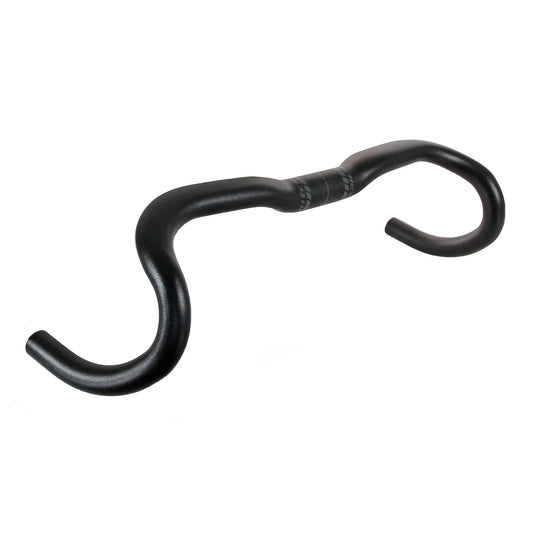 Comp ErgoMax Drop Handlebar - Aluminum 40cm 31.8mm Black - Bicycle Warehouse