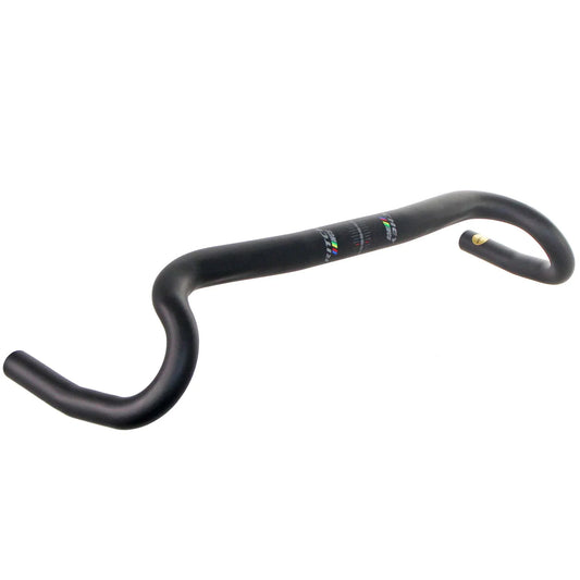 WCS Beacon Drop Handlebar - Aluminum 42cm 31.8mm Black - Bicycle Warehouse