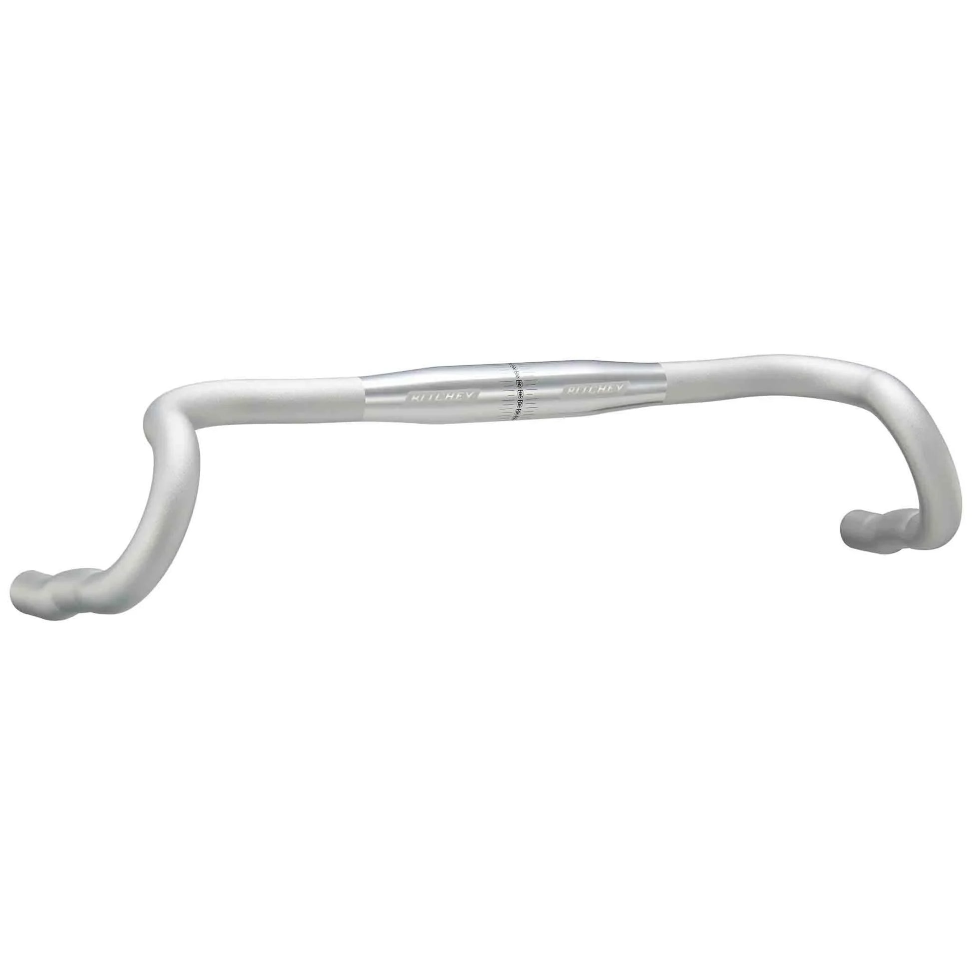 Classic VentureMax Drop Handlebar - Aluminum 46cm 31.8mm Silver - Bicycle Warehouse