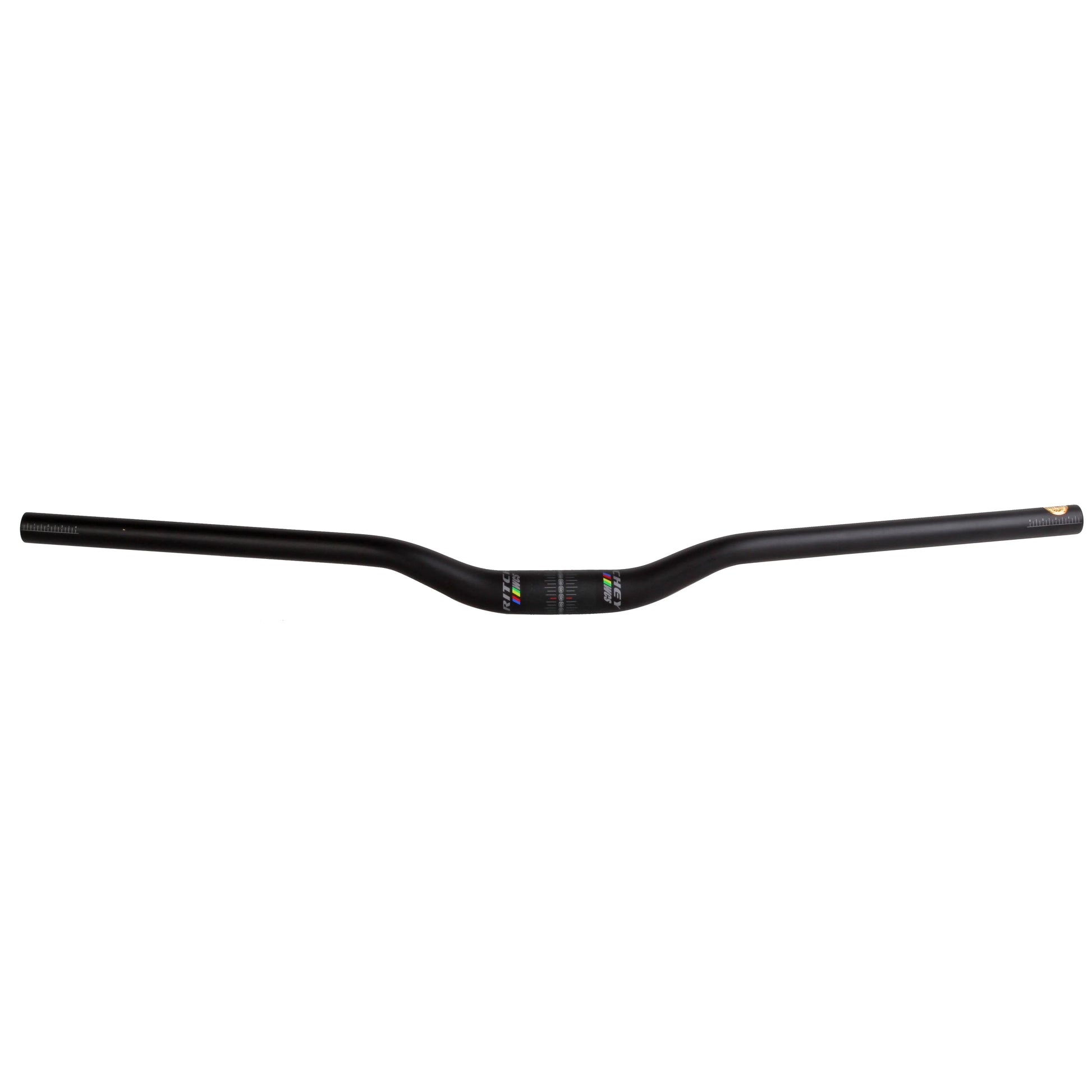 WCS Rizer Handlebar - Aluminum 760mm 30mm Rise 31.8mm 9 Deg Black - Bicycle Warehouse
