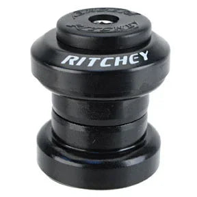 Logic Comp 1-1/8" Threadless Headset: EC34/28.6 EC34/30 Black - Bicycle Warehouse