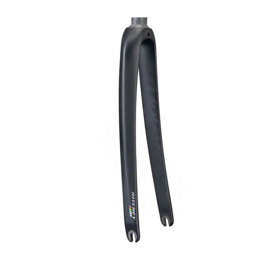 WCS Carbon Road Fork - 1-1/8" 46mm Rake 2020 Model Matte Carbon - Bicycle Warehouse