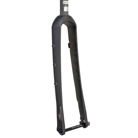WCS Carbon Adventure Fork - 1-1/8" Thru Axle Flat Mount - Bicycle Warehouse