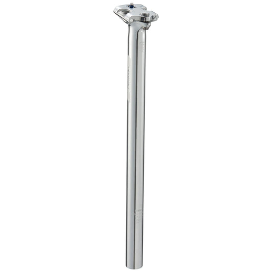 Classic Zero Seatpost - 27.2mm 400mm High Polish Silver - Bicycle Warehouse