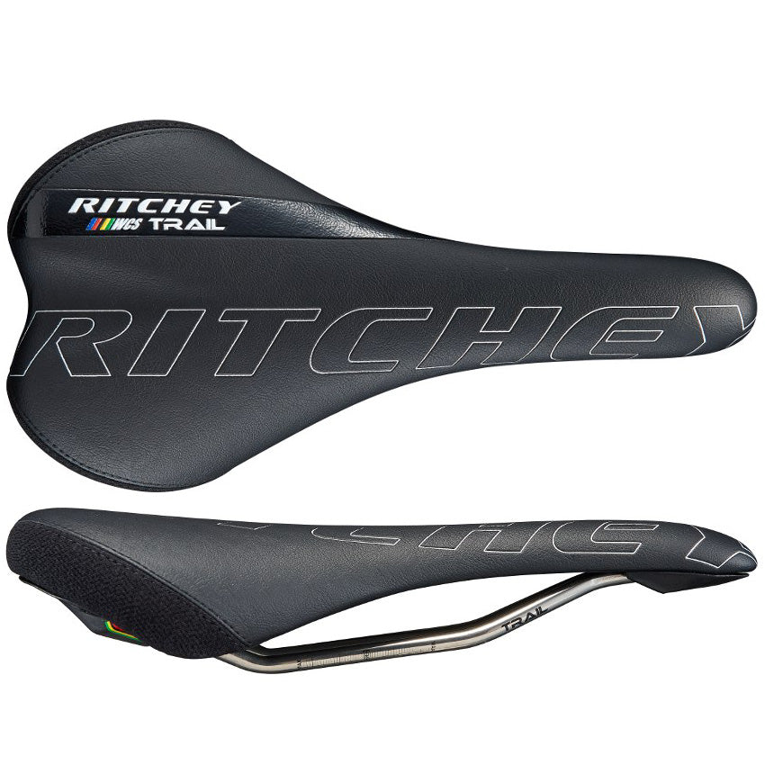 WCS Trail Saddle Black - Bicycle Warehouse