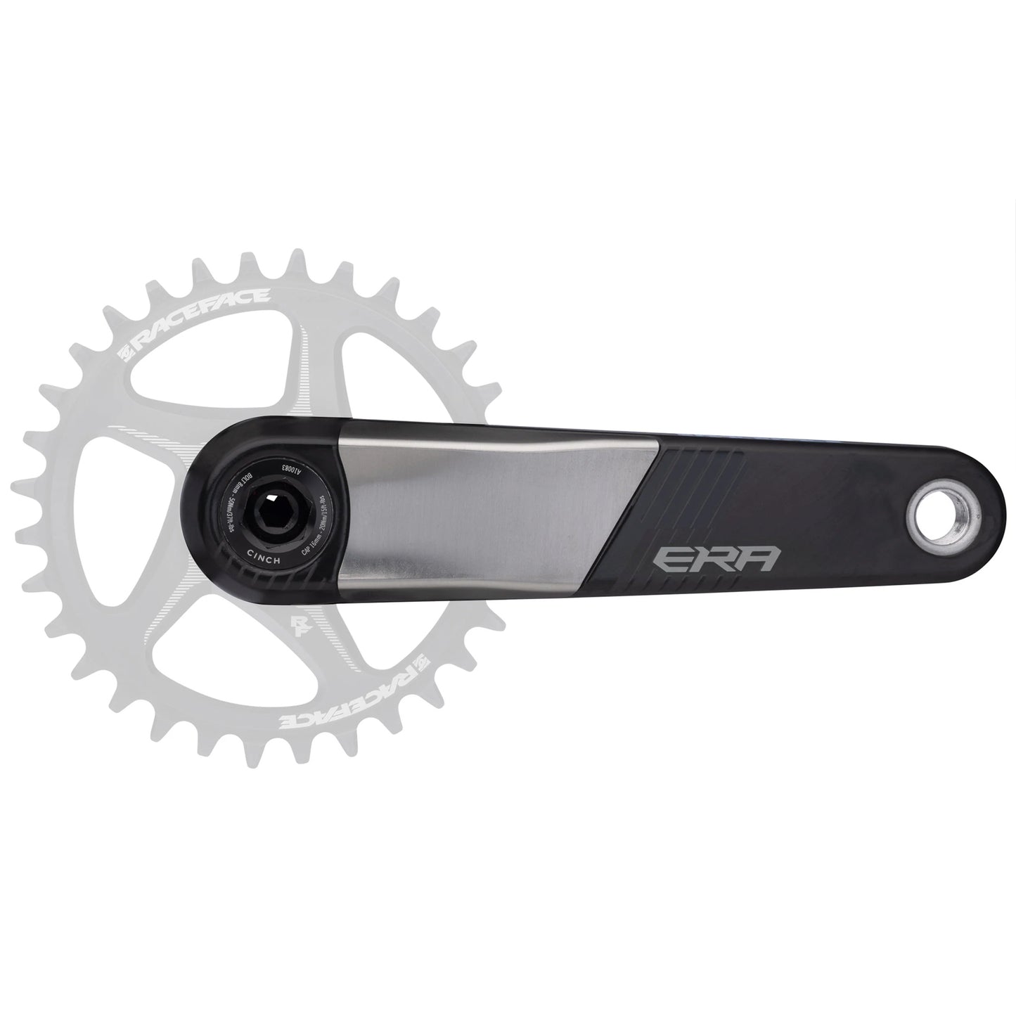 ERA Crank Arms No BB 136 BB 170mm Stealth - Bicycle Warehouse