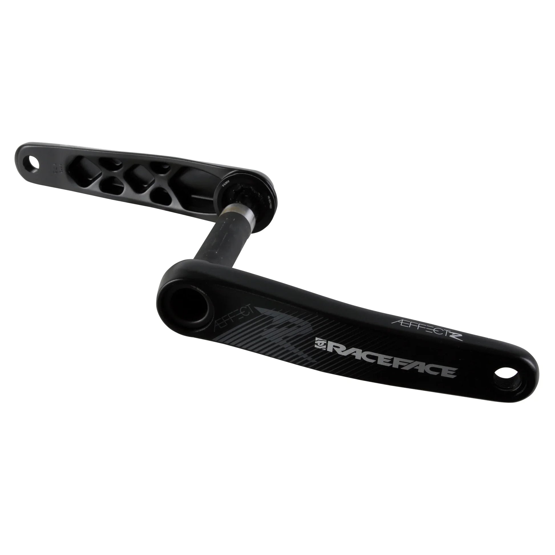 RaceFace Aeffect R Crankset - 175mm Direct Mount CINCH RaceFace EXI Spindle Interface BLK - Bicycle Warehouse