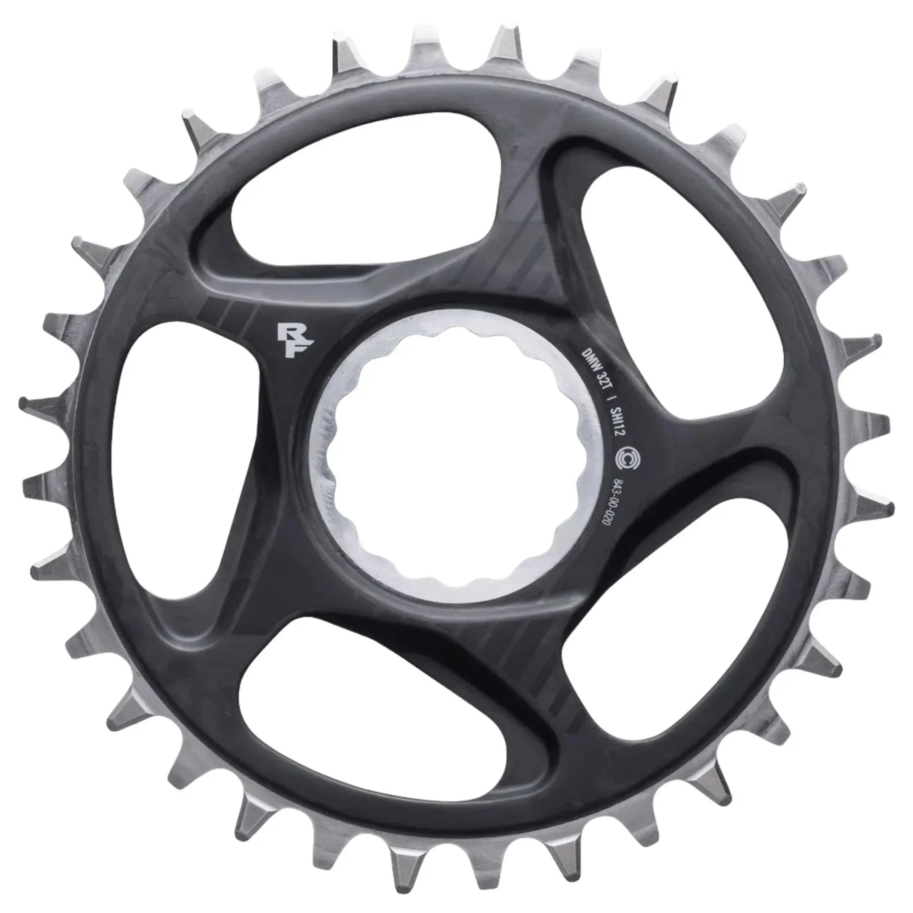 RaceFace ERA Direct Mount Chainring - 30t DM CINCH For Shimano 12-Speed HG+ Compatible Chain BLK - Bicycle Warehouse