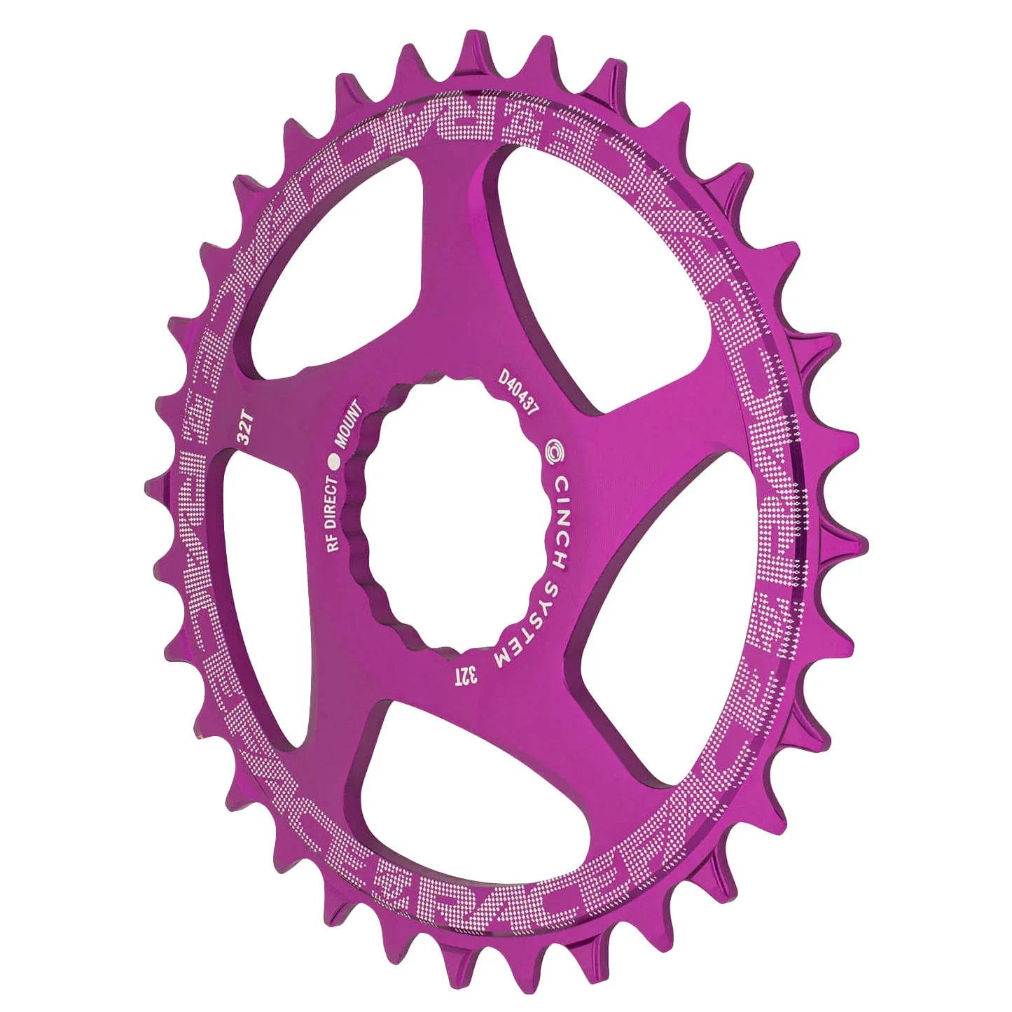 Cinch Direct Mount Chainring 32T Purple - Bicycle Warehouse