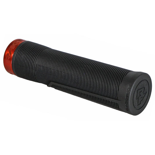 RaceFace Chester Grips - Lock-On Black/Orange 31mm - Bicycle Warehouse