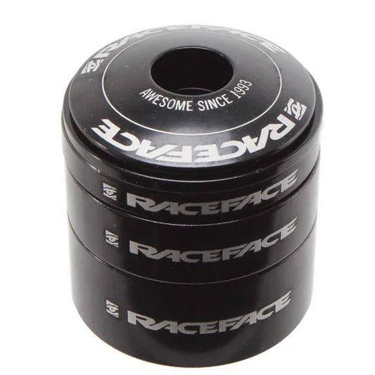 Headset Spacer Kit with Top Cap Aluminum Black - Bicycle Warehouse