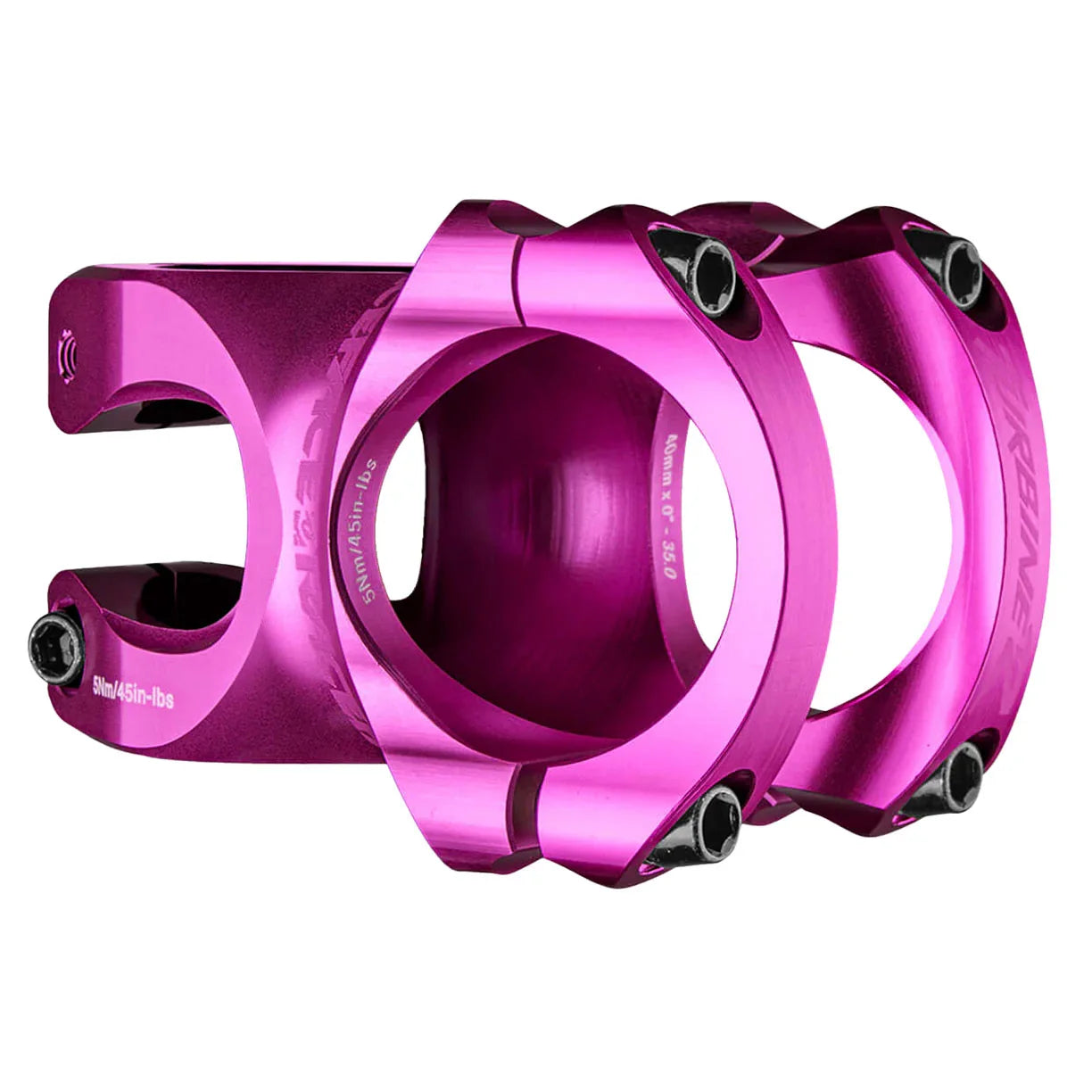 Turbine-R Stem (35.0) 0d x 50mm Purple - Bicycle Warehouse