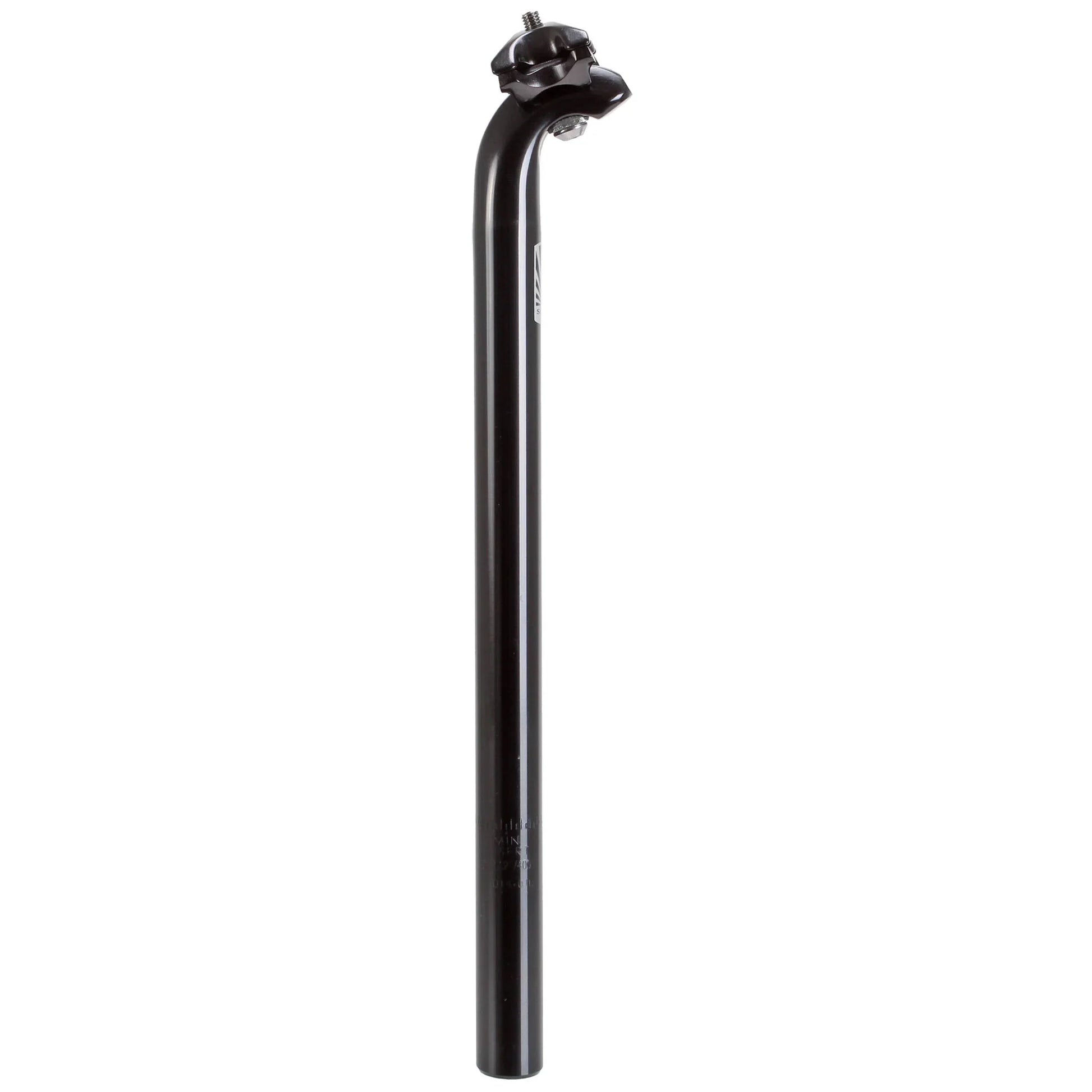 Layback Seatpost 27.2 x 400mm - Black - Bicycle Warehouse