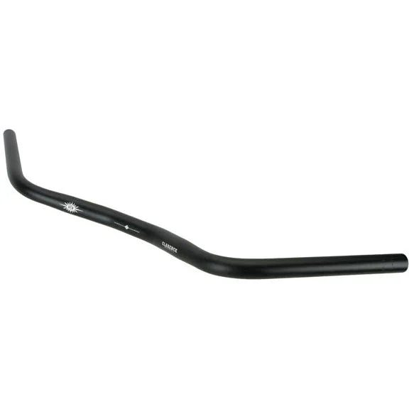 Clarence Bar (25.4) 38mm/660mm - Black - Bicycle Warehouse