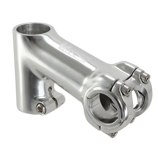 High Rider Stem (26.0/31.8) -15d x 100mm Silver - Bicycle Warehouse