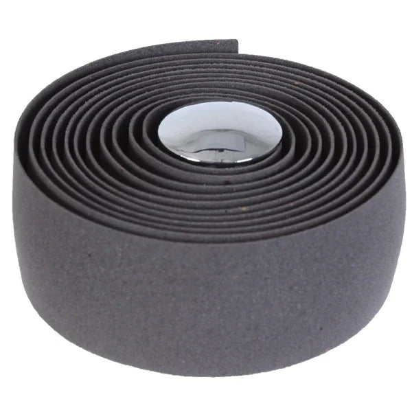 Thick and Zesty Cork Bar Tape Charcoal Gray - Bicycle Warehouse