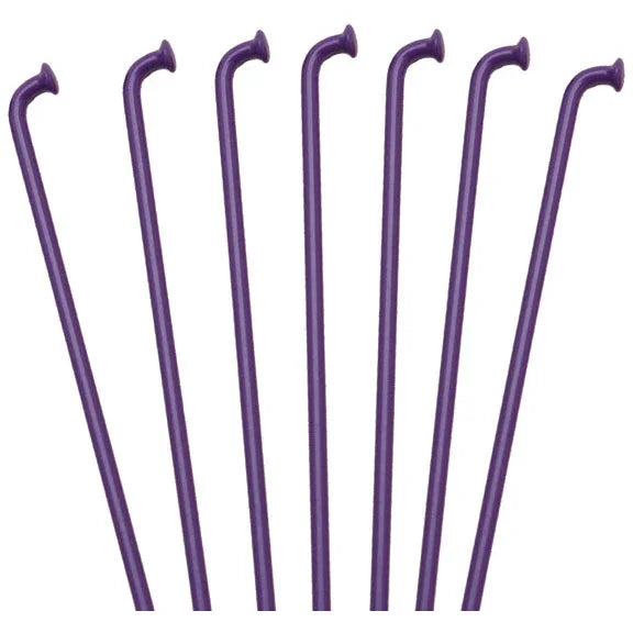 Colored 14g Spoke Purple 308mm 36/Count - Bicycle Warehouse