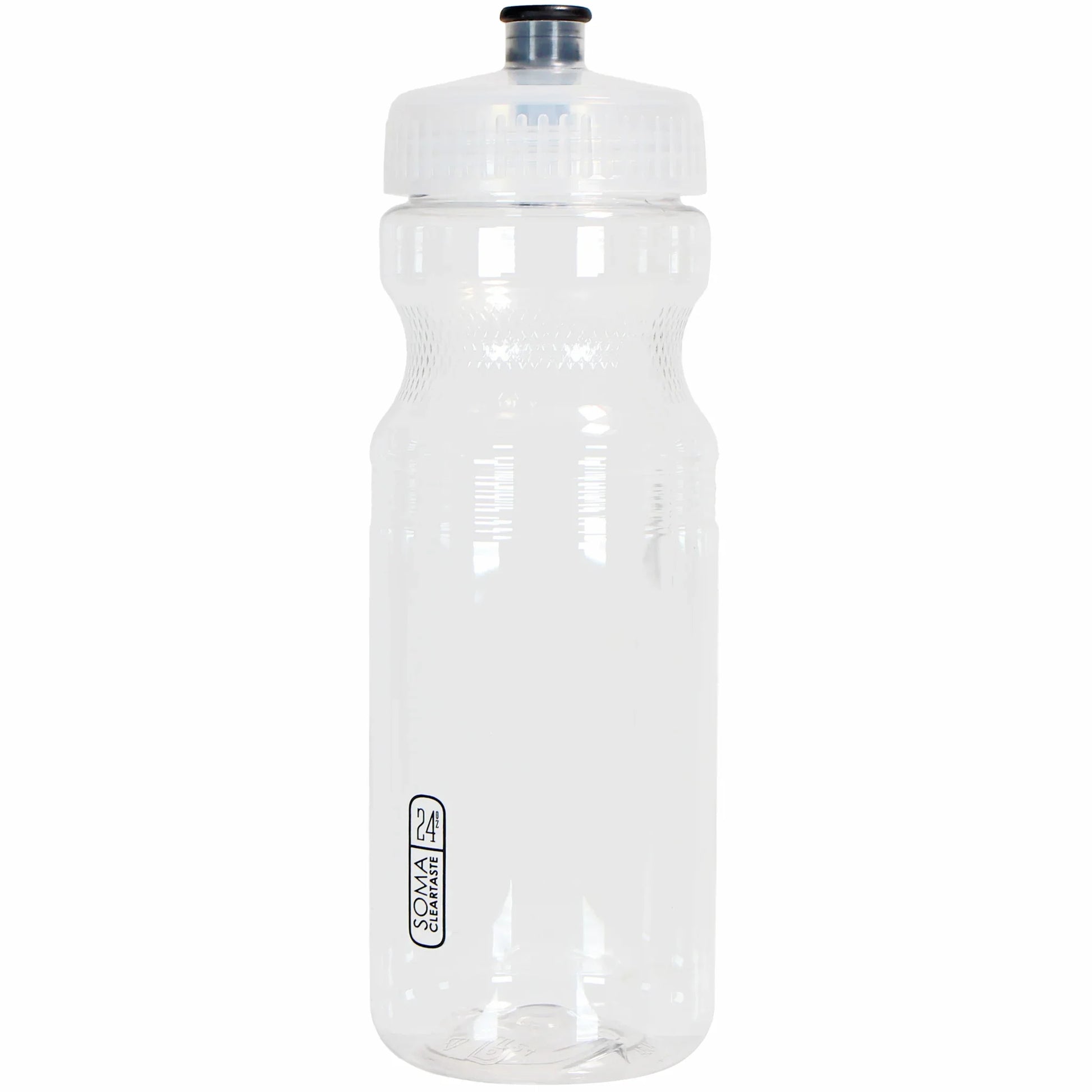 Clear Taste Water Bottle Clear/Black 24oz - Bicycle Warehouse