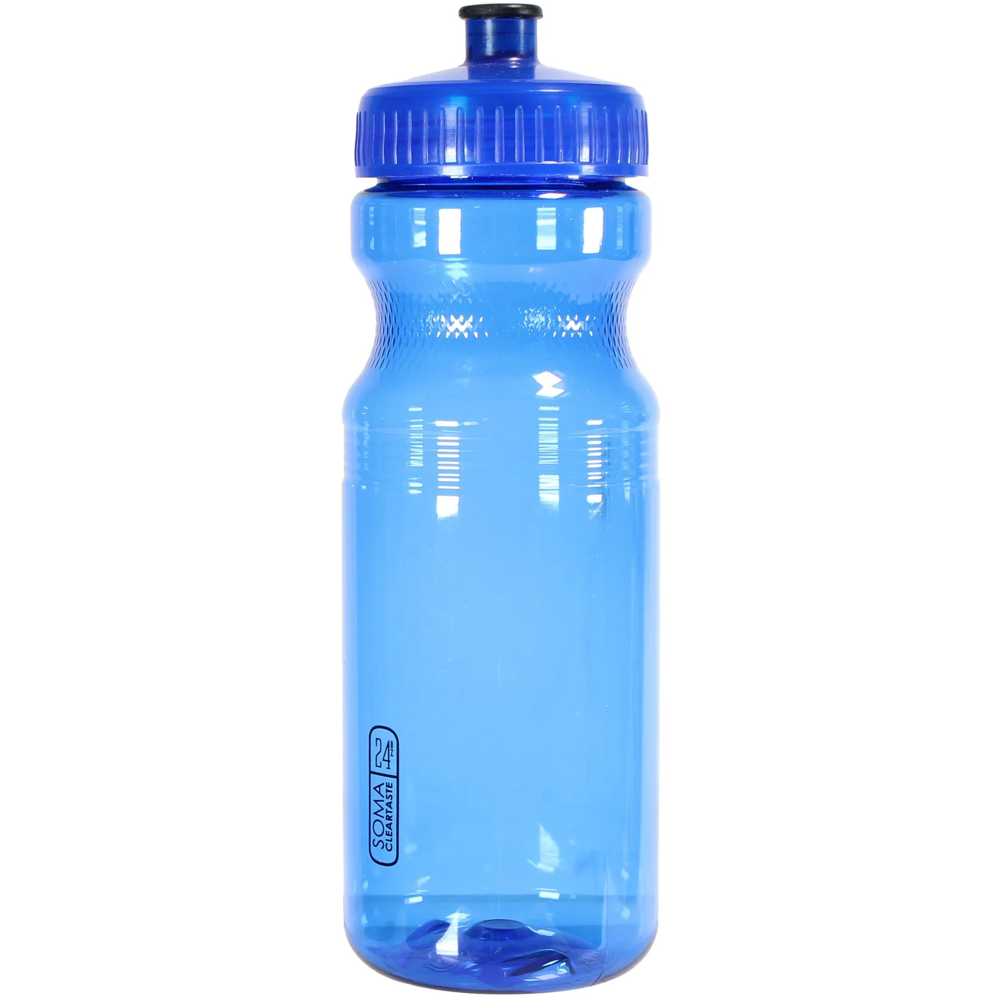 Clear Taste Water Bottle Blue/Black 24oz - Bicycle Warehouse
