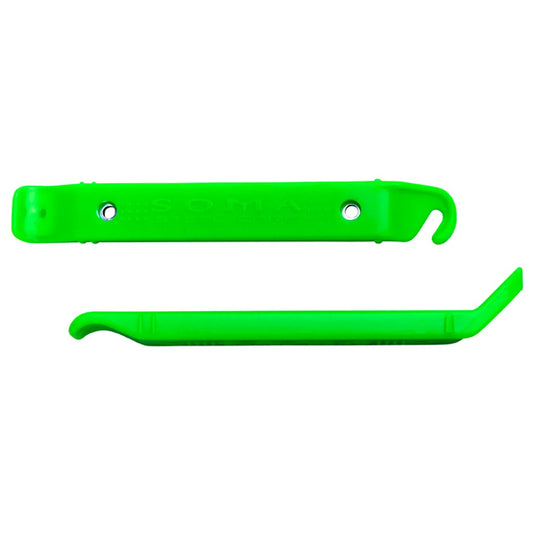 Steel Core Tire Levers Pair - Neon Green - Bicycle Warehouse