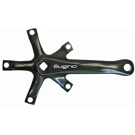RD2 Crank Arms JIS 130 175 Black - Bicycle Warehouse