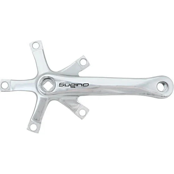RD2 Crank Arms JIS 130 170 Silver - Bicycle Warehouse