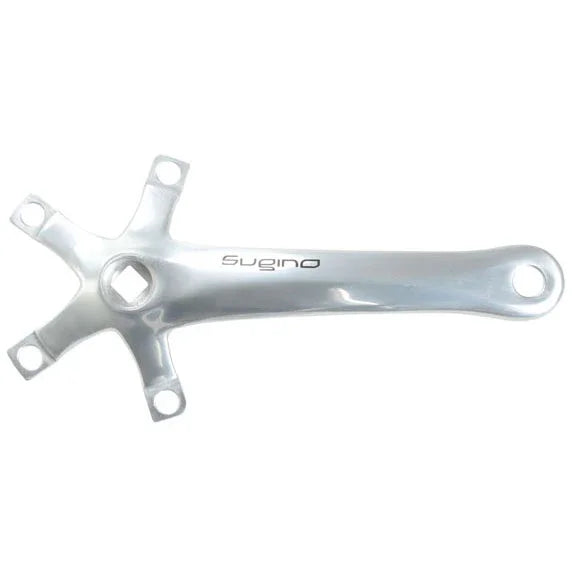 XD2 Double Crank Arms JIS 110 175 Silver - Bicycle Warehouse