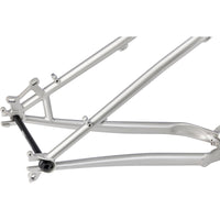 Surly Krampus Frameset - 29" Steel Salmon Skin Silver - Bicycle Warehouse