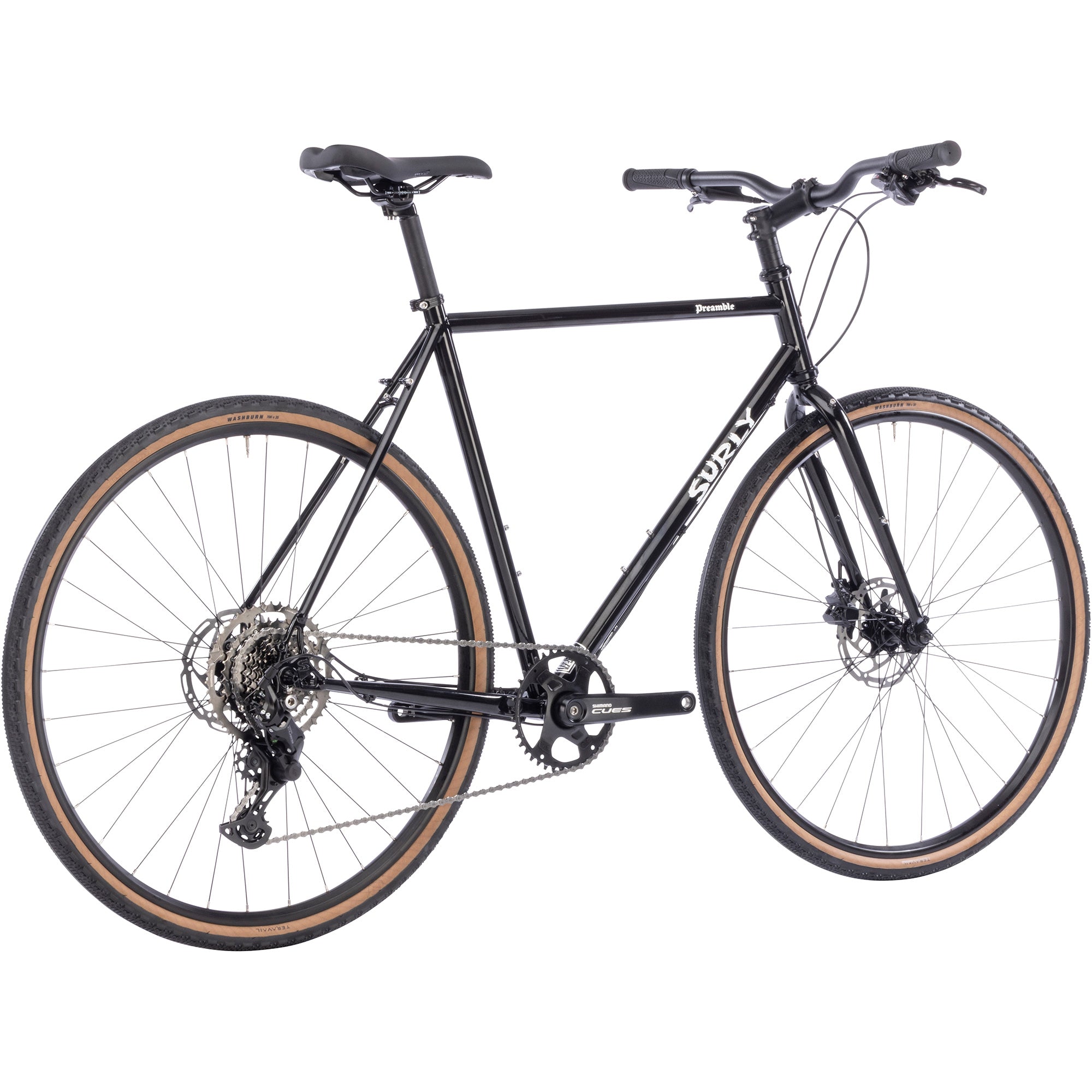 Surly Preamble Flat Bar Bike - Black - Bicycle Warehouse