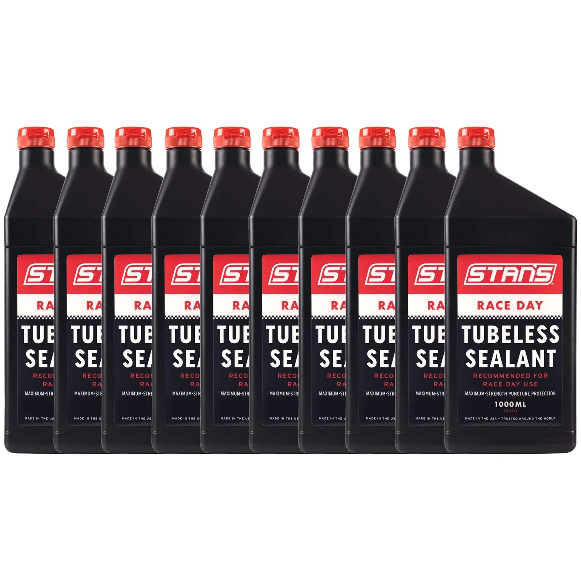 Stans Race Day Tubeless Sealant 1000ml (33.8oz) 10/Count - Bicycle Warehouse