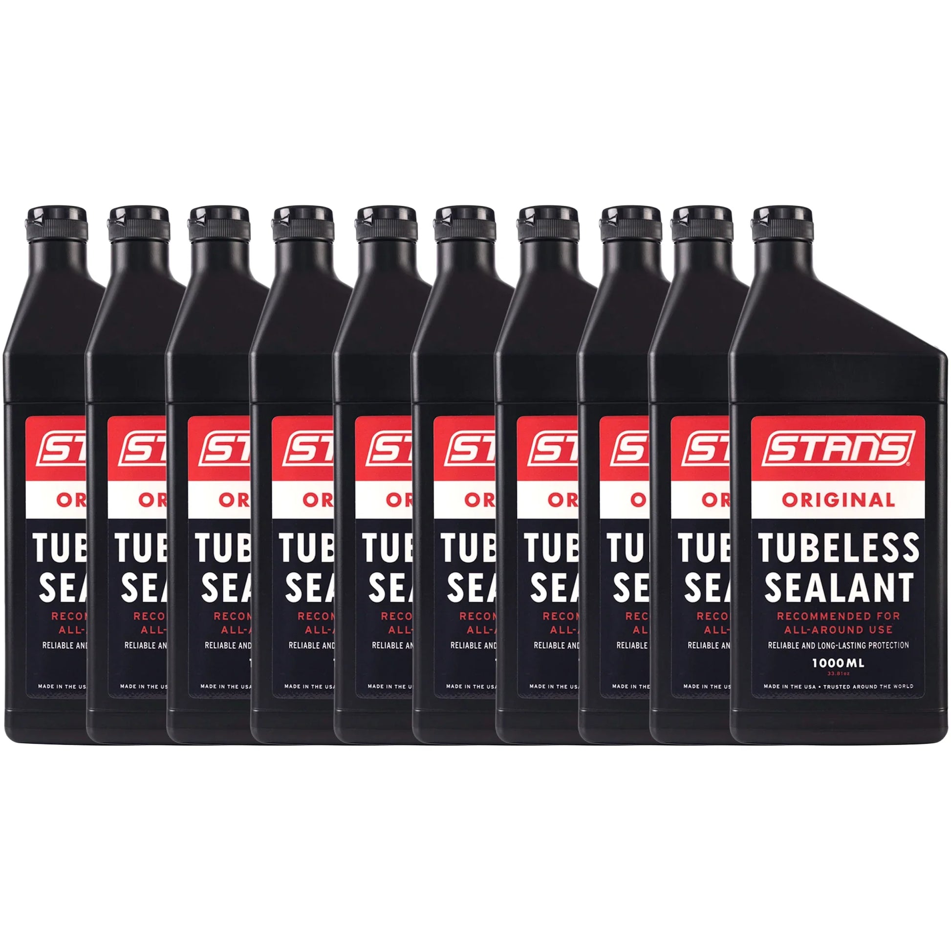 Stans Original Tubeless Sealant 1000ml (33.8oz) 10/Count - Bicycle Warehouse