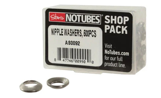 Stans Nipple Washers 7.3mm OD 500/Count - Bicycle Warehouse