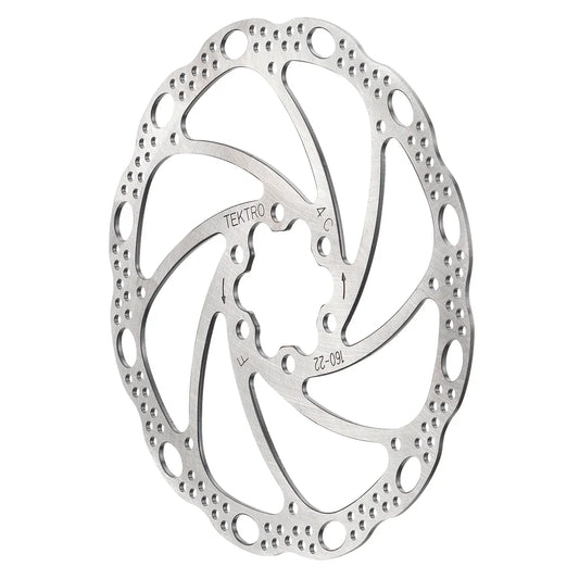 TR160-22 Disc Rotor - 160mm 6-Bolt Silver - Bicycle Warehouse