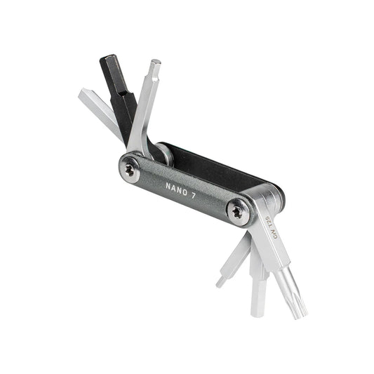 Nano 7 Multi Tool - Black/Gray - Bicycle Warehouse