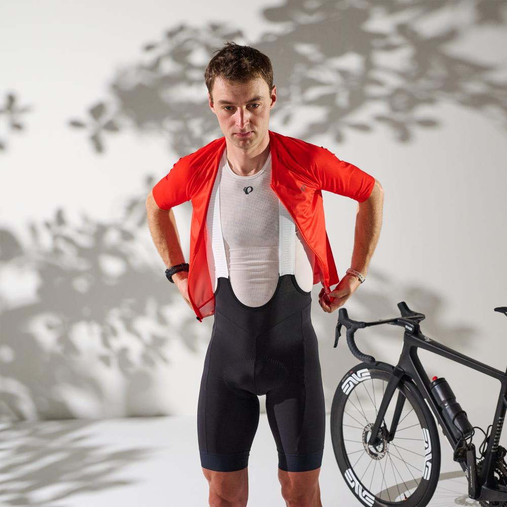Men's PI/Red Bib Shorts