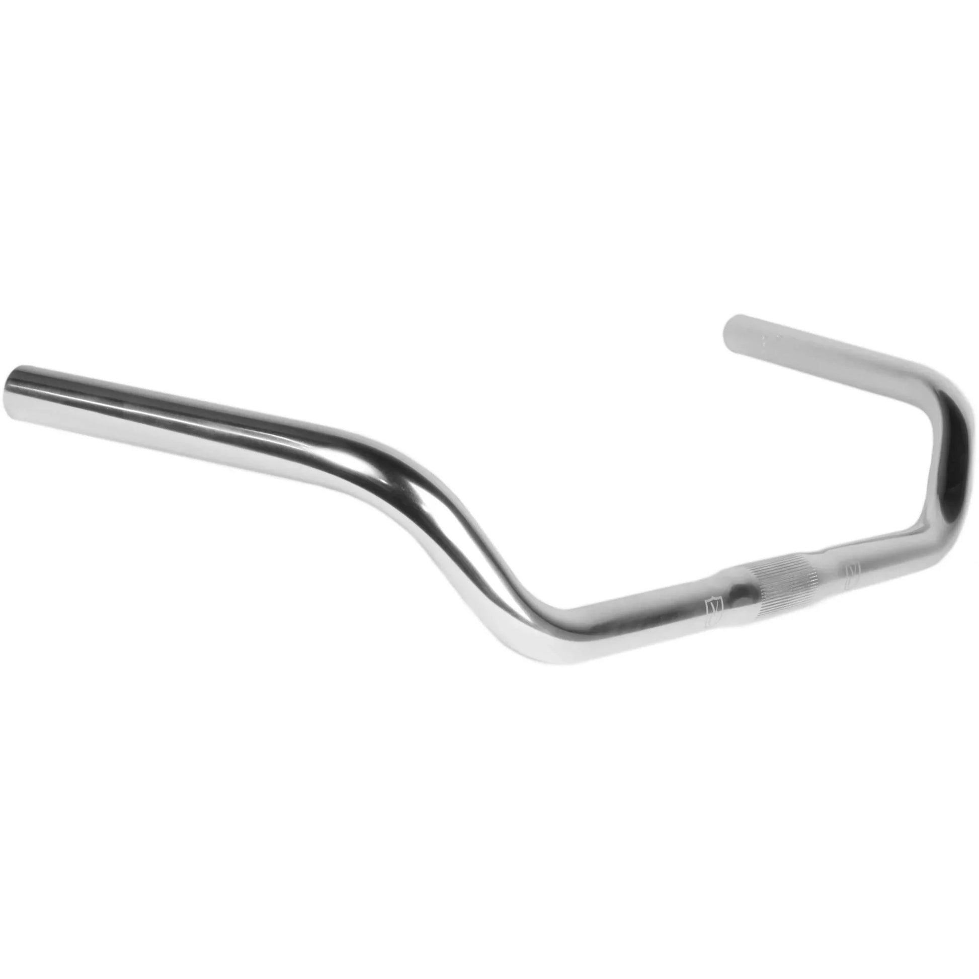 Left Bank Handlebar (25.4mm) 490mm Silver - Bicycle Warehouse