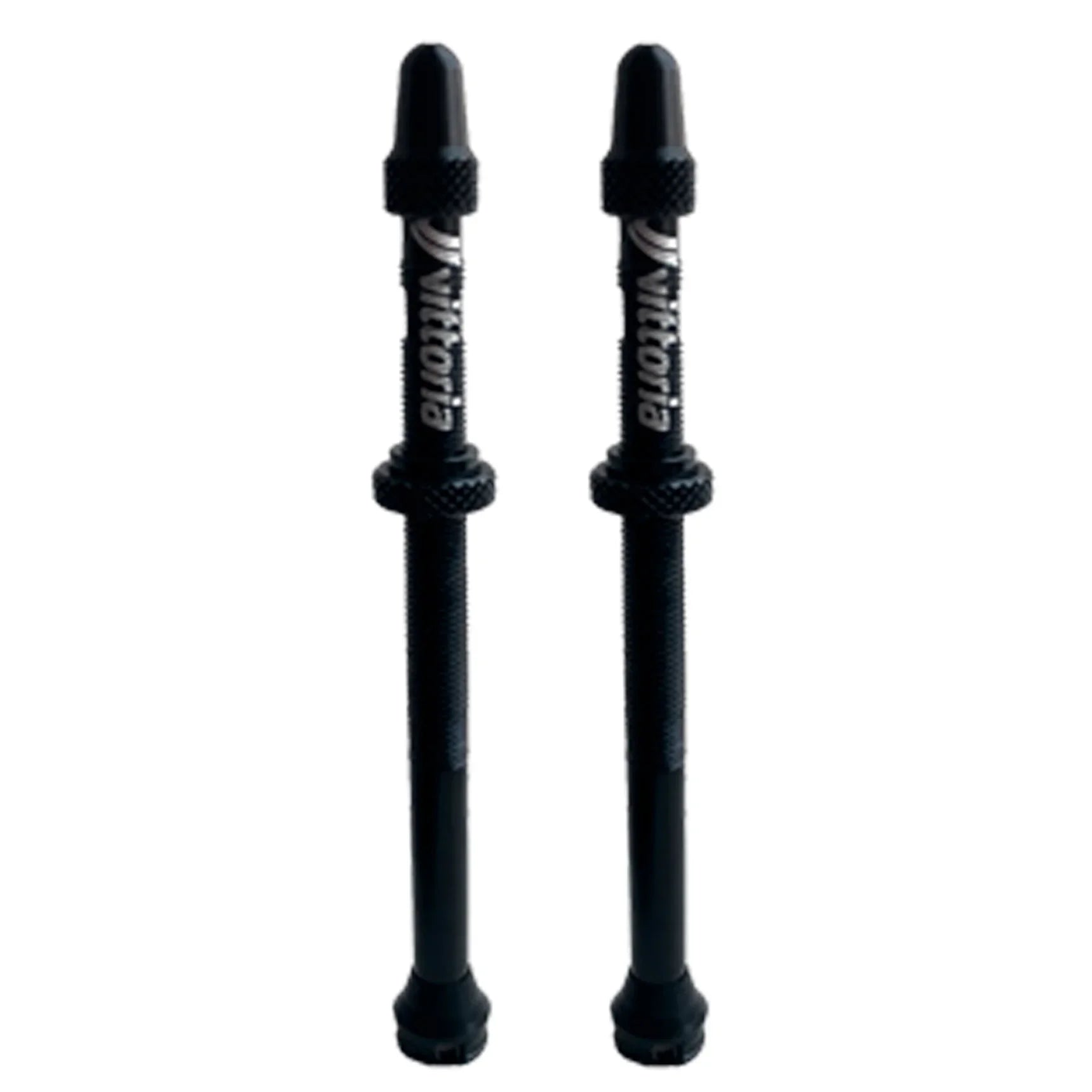 Multiway Tubeless Valve Alloy Black 80mm (Pair) - Bicycle Warehouse