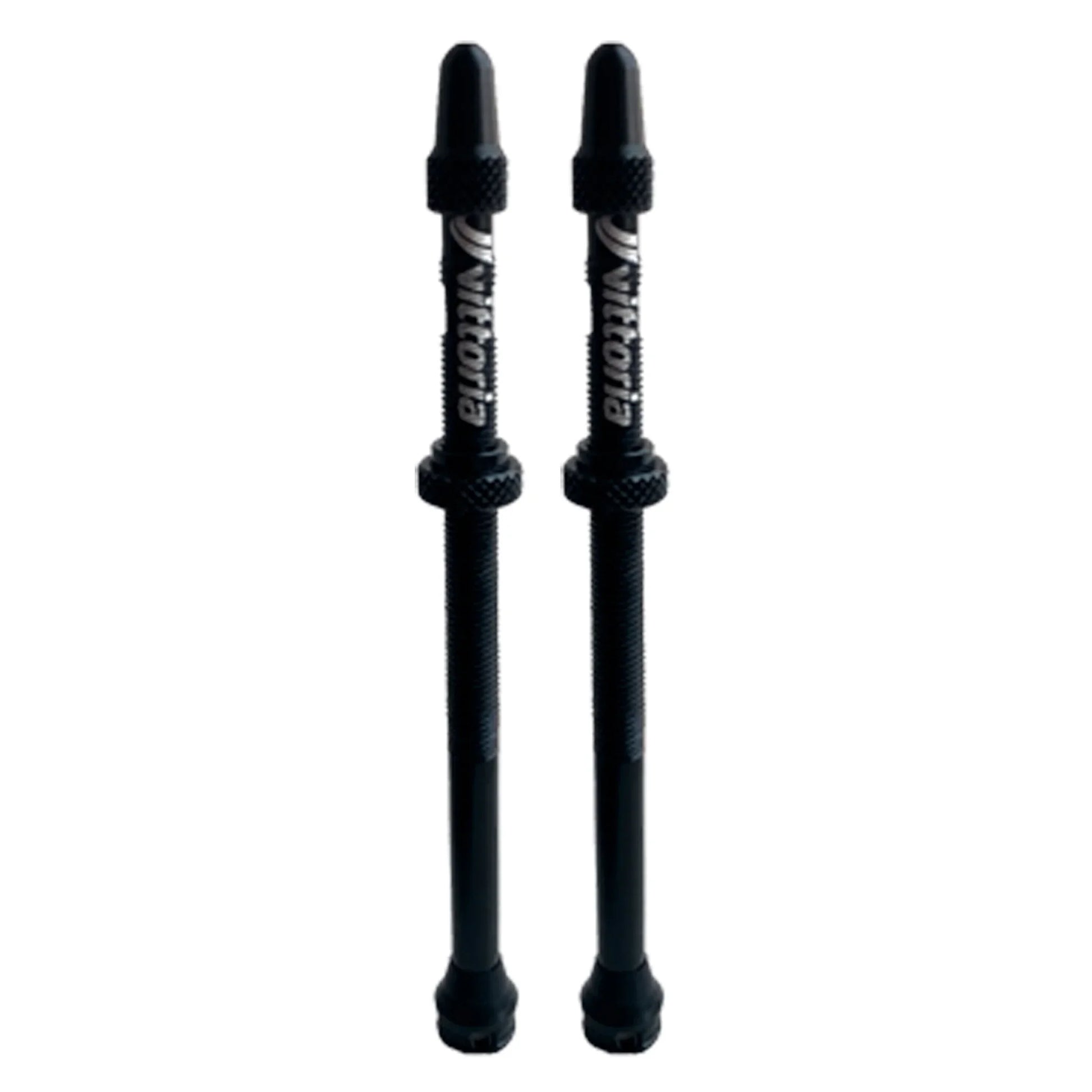 Multiway Tubeless Valve Alloy Black 100mm (Pair) - Bicycle Warehouse