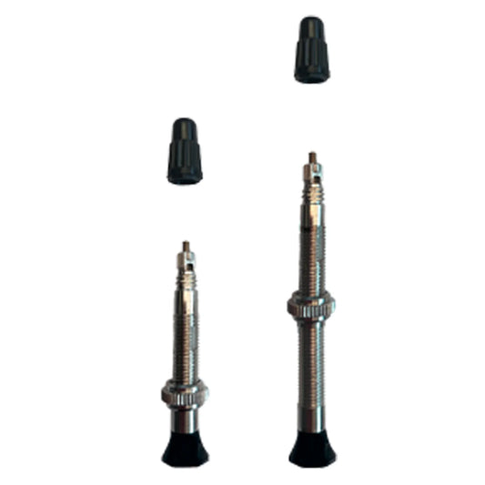 Singleway Tubeless Brass Valve 60mm (Pair) - Bicycle Warehouse