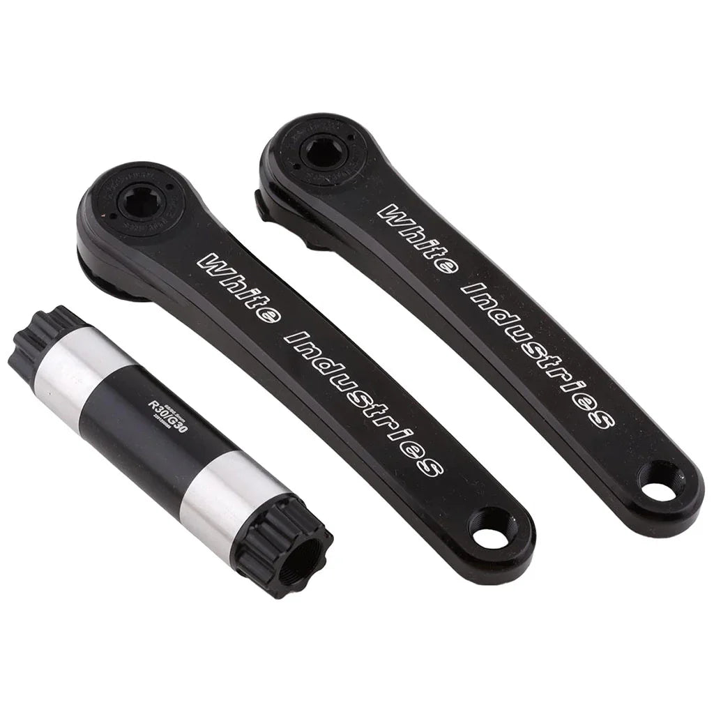 G30 Gravel Cranks 30mm Spindle 172.5mm Black - Bicycle Warehouse