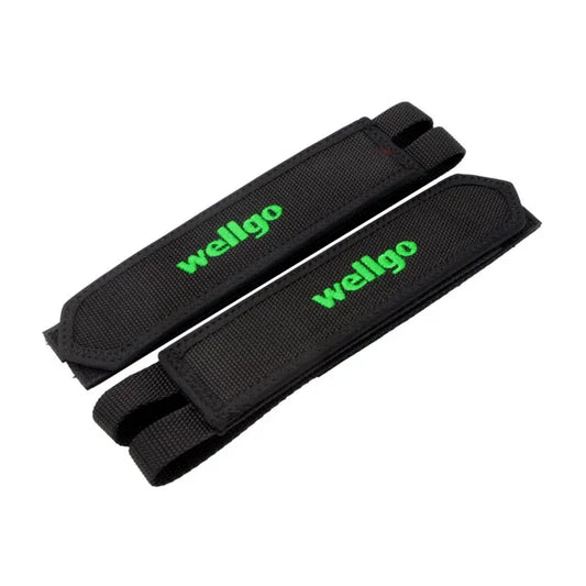 W8 Double Straps Blk Pair - Bicycle Warehouse