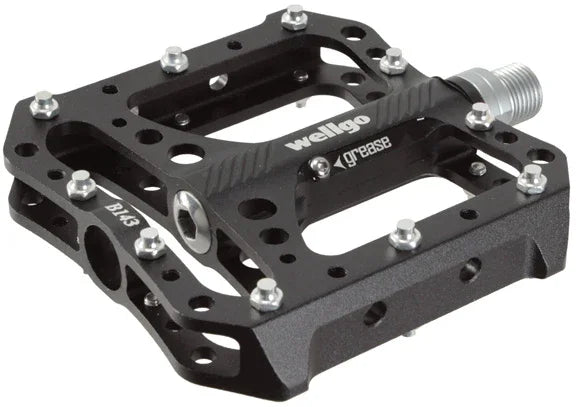 B143 Platform Pedals 9/16" - Black - Bicycle Warehouse