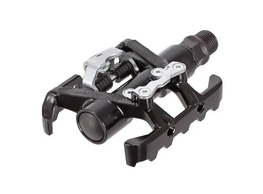 C099 Clipless/Cage Pedals Black - Bicycle Warehouse