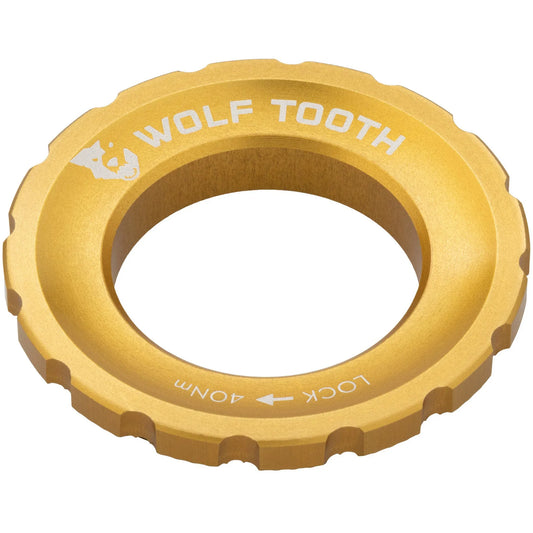 CenterLock Rotor Lockring - External Splined Gold - Bicycle Warehouse