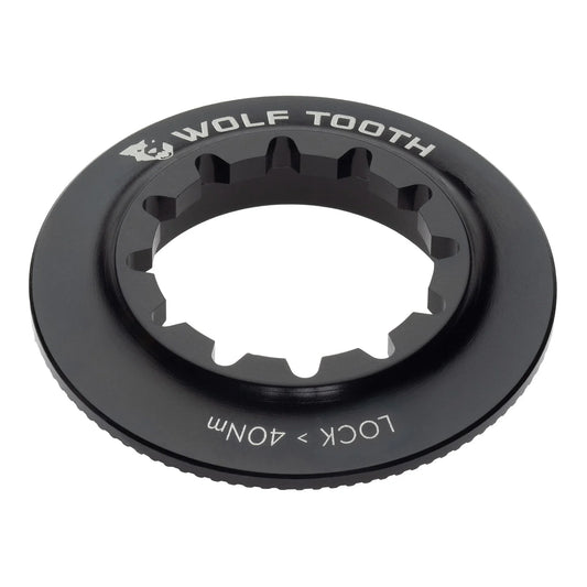Centerlock Rotor Lockring - Internal Splined Black - Bicycle Warehouse