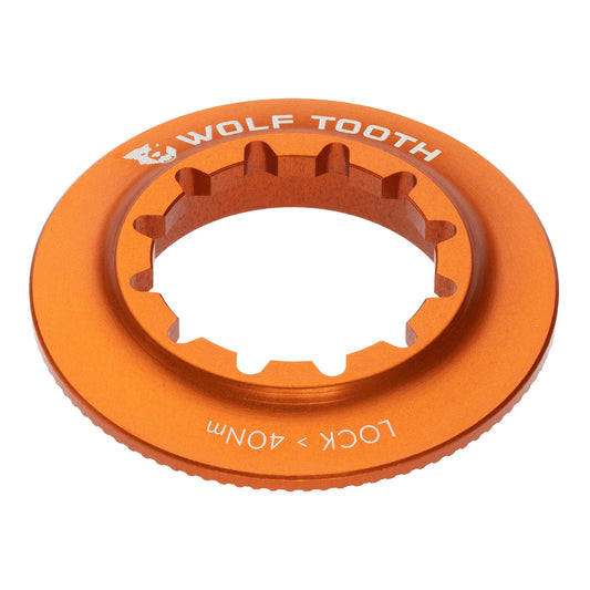 Centerlock Rotor Lockring - Internal Splined Orange - Bicycle Warehouse