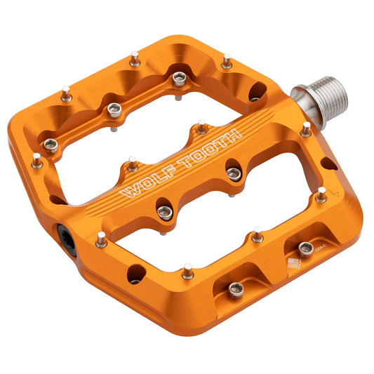 Components Waveform Platform Pedal Small - Orange - Bicycle Warehouse