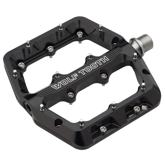 Waveform Pedals - Black Large - Bicycle Warehouse