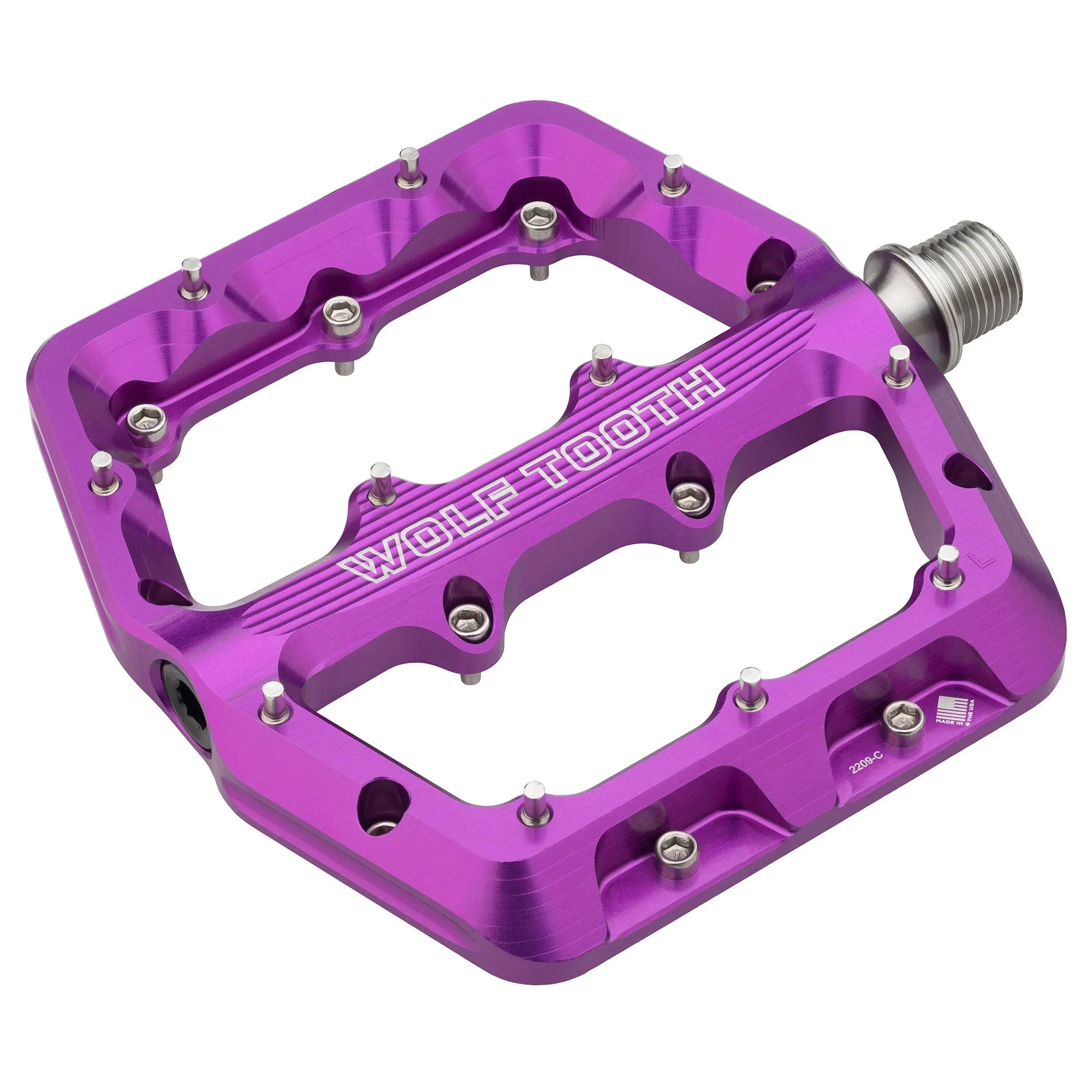Waveform Pedals - Purple Large - Bicycle Warehouse
